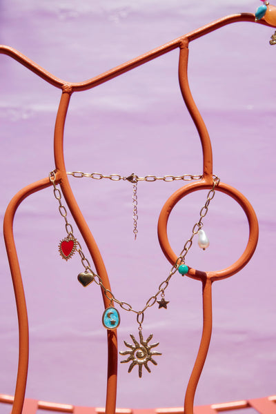 Haven - Zambezi Charm Necklace - Sun