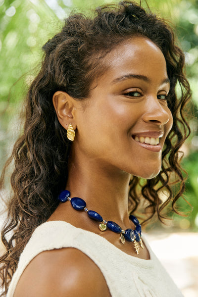 Haven - Positano Necklace - White, Multi or Navy