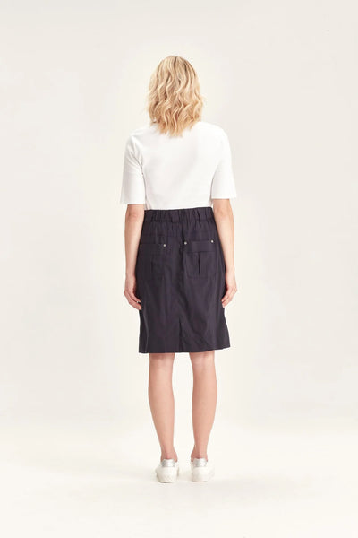 Verge - Acrobat Legian Skirt - French Ink PRESALE AUGUST DELIVERY