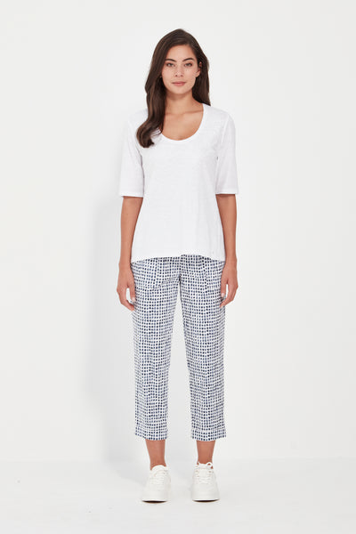 Verge - Acrobat Tile Pant Pant - Denim Print