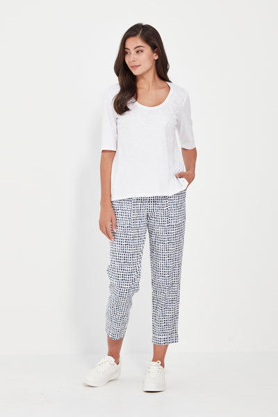 Verge - Acrobat Tile Pant Pant - Denim Print