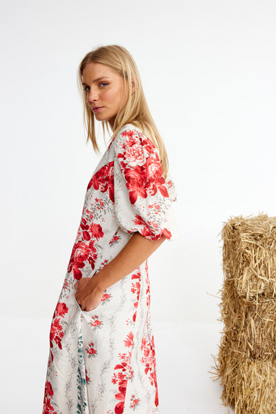 Binny - MAGIC MILLIONS - Linen Viscose Midi Dress