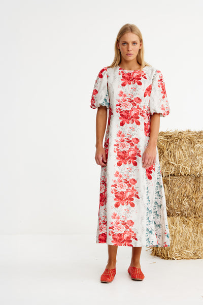 Binny - MAGIC MILLIONS - Linen Viscose Midi Dress