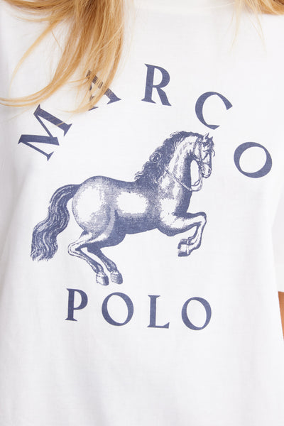 Binny - MARCO POLO - Cotton T-Shirt - White