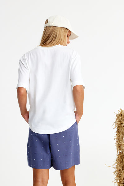 Binny - MARCO POLO - Cotton T-Shirt - White