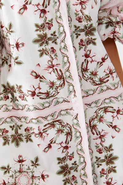 Binny - Panettone - 100% Cotton Midi Dress - Dolce Print