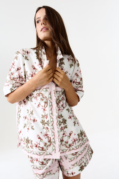 Binny - Shortbread - 100% Cotton Pyjama Set - Dolce Print