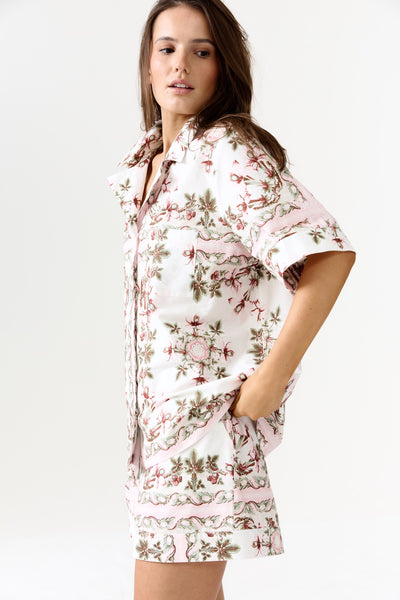Binny - Shortbread - 100% Cotton Pyjama Set - Dolce Print