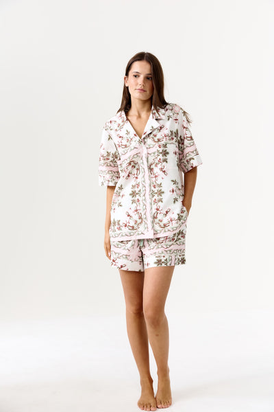 Binny - Shortbread - 100% Cotton Pyjama Set - Dolce Print