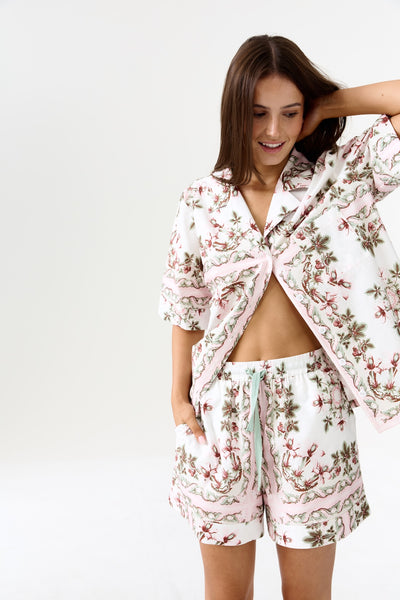 Binny - Shortbread - 100% Cotton Pyjama Set - Dolce Print