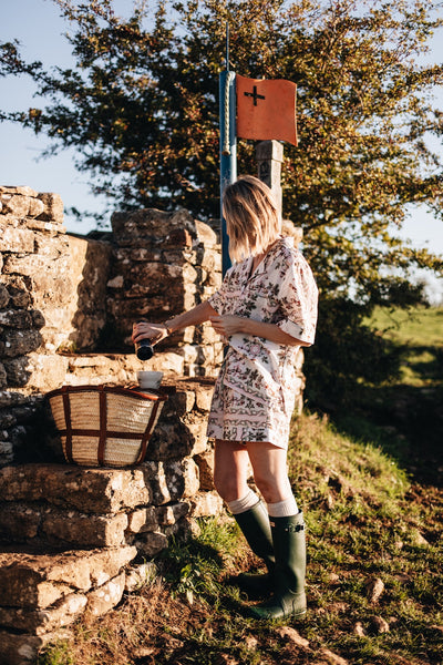 Binny - Shortbread - 100% Cotton Pyjama Set - Dolce Print