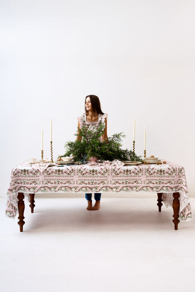 Binny - Pavlova - Cotton Tablecloth - Dolce Print