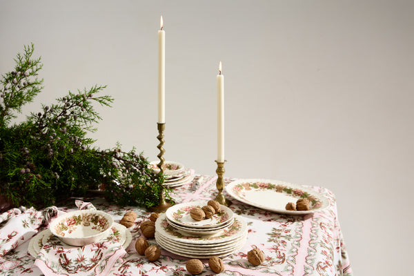 Binny - Pavlova - Cotton Tablecloth - Dolce Print