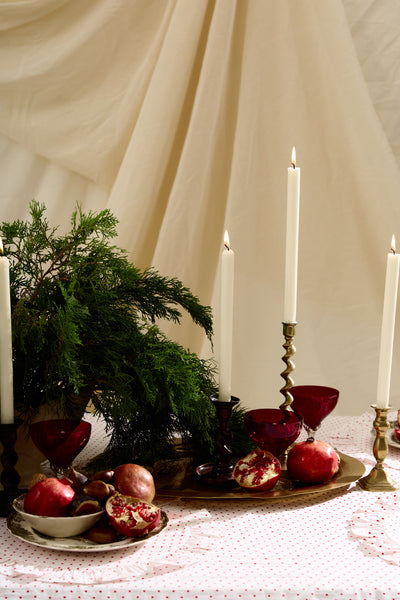 Binny - Pimms Cocktail - Cotton Placemats - Polka Dot