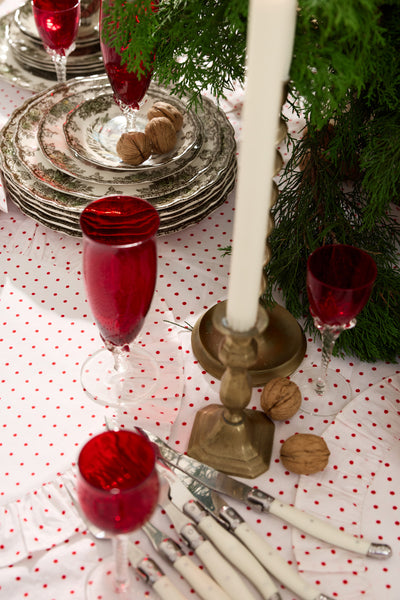 Binny - Pimms Cocktail - Cotton Placemats - Polka Dot