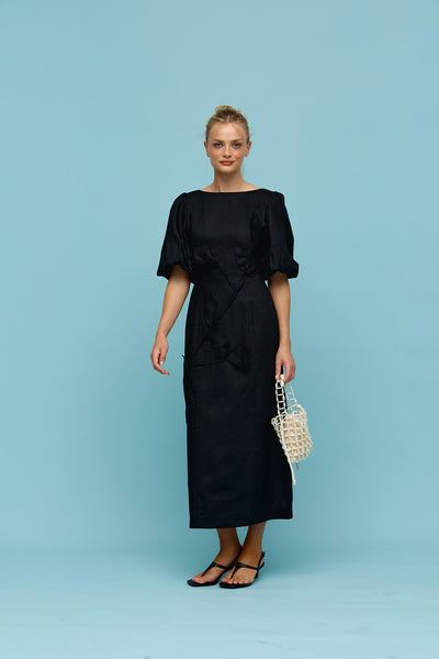 Binny - LADIES SINGLES - Dress - Black