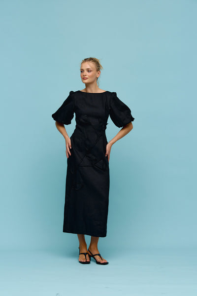 Binny - LADIES SINGLES - Dress - Black