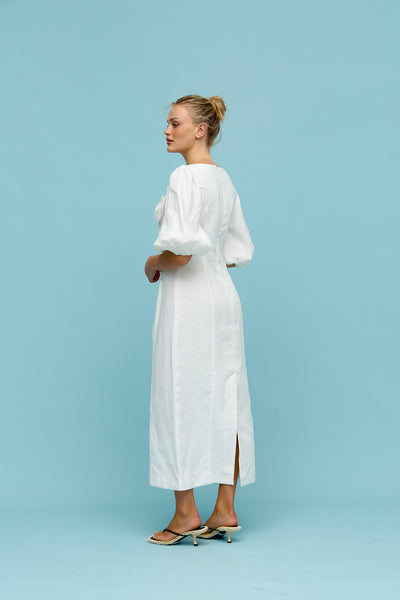 Binny - LADIES SINGLES - Dress - Ivory