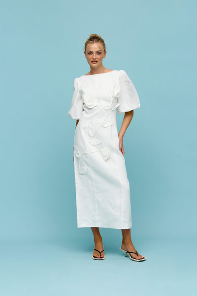 Binny - LADIES SINGLES - Dress - Ivory