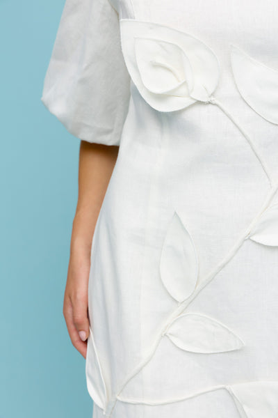Binny - LADIES SINGLES - Dress - Ivory
