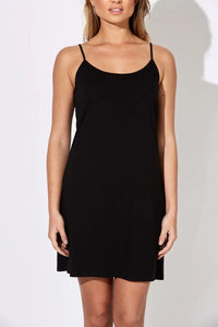 Eb & Ive - Basic Slip Dress - Black