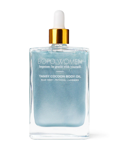 Bopo Women - Tansy Cocoon Limited Edition Blue Shimmer Body Oil