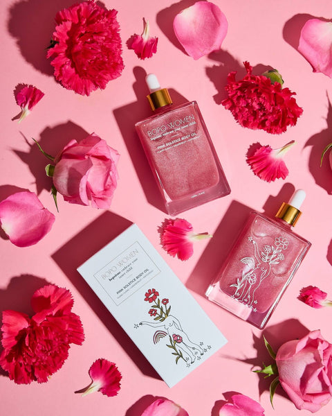 Bopo Women - Summer Solstice Pink Shimmer Body Oil