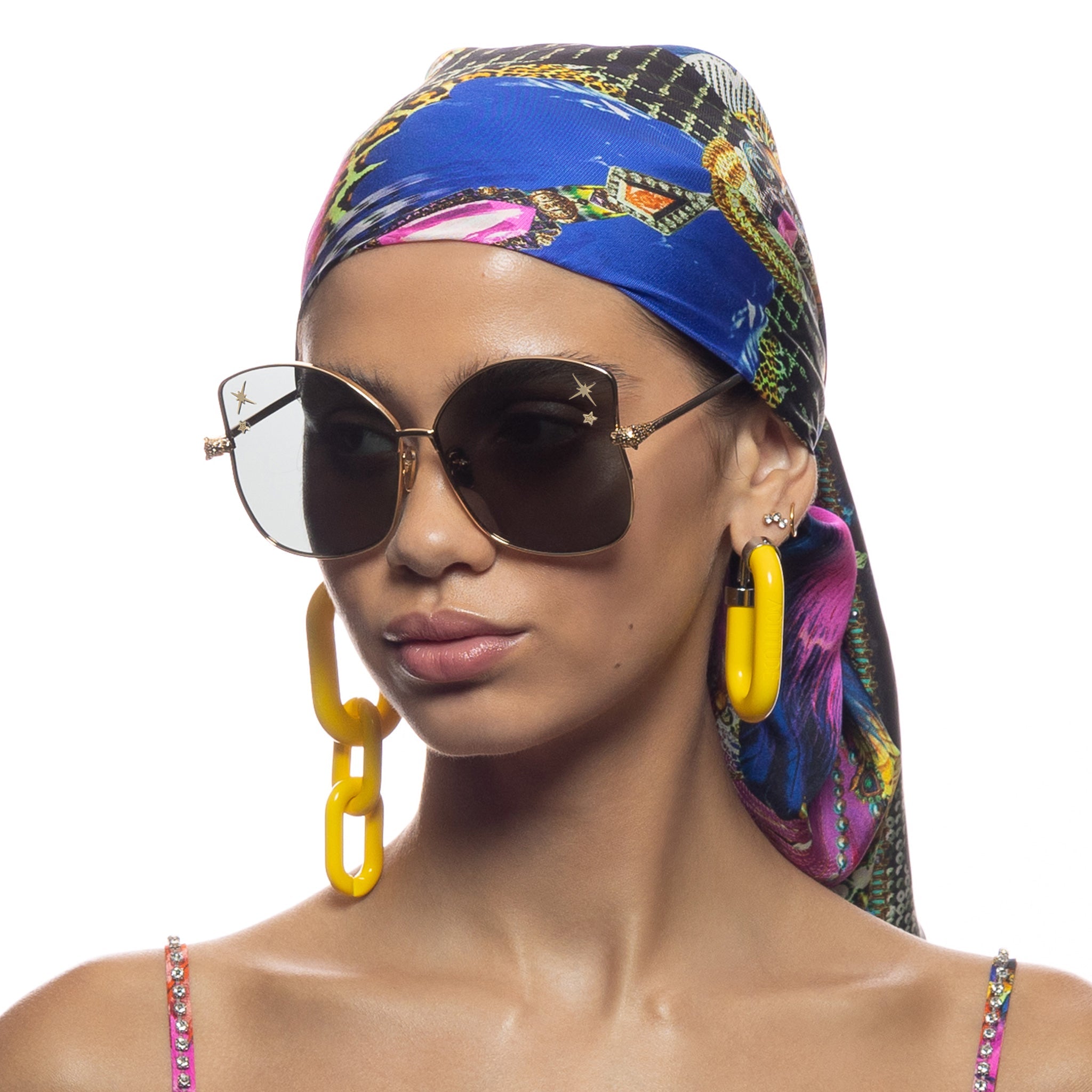 Camilla - Sunglasses - Poolside Pedigree Gold