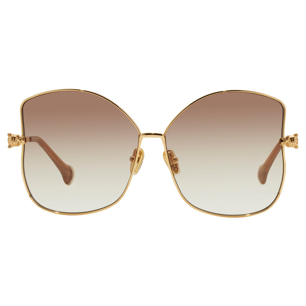 Camilla - Sunglasses - Pool side Pedigree Soft Gold