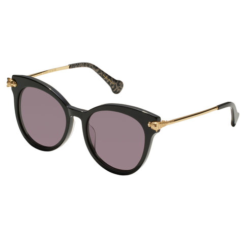 Camilla - Sunglasses - The Extras Black / Glitter Leopard