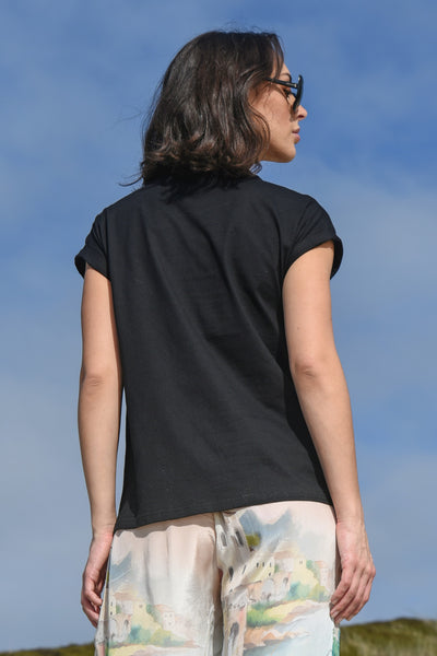 Cooper - Crown Jewels T-shirt Top - Black