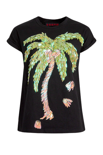 Cooper - Crown Jewels T-shirt Top - Black