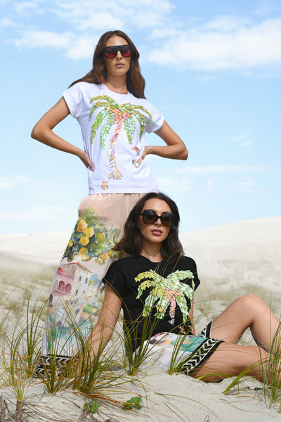 Cooper - Crown Jewels T-shirt Top - White