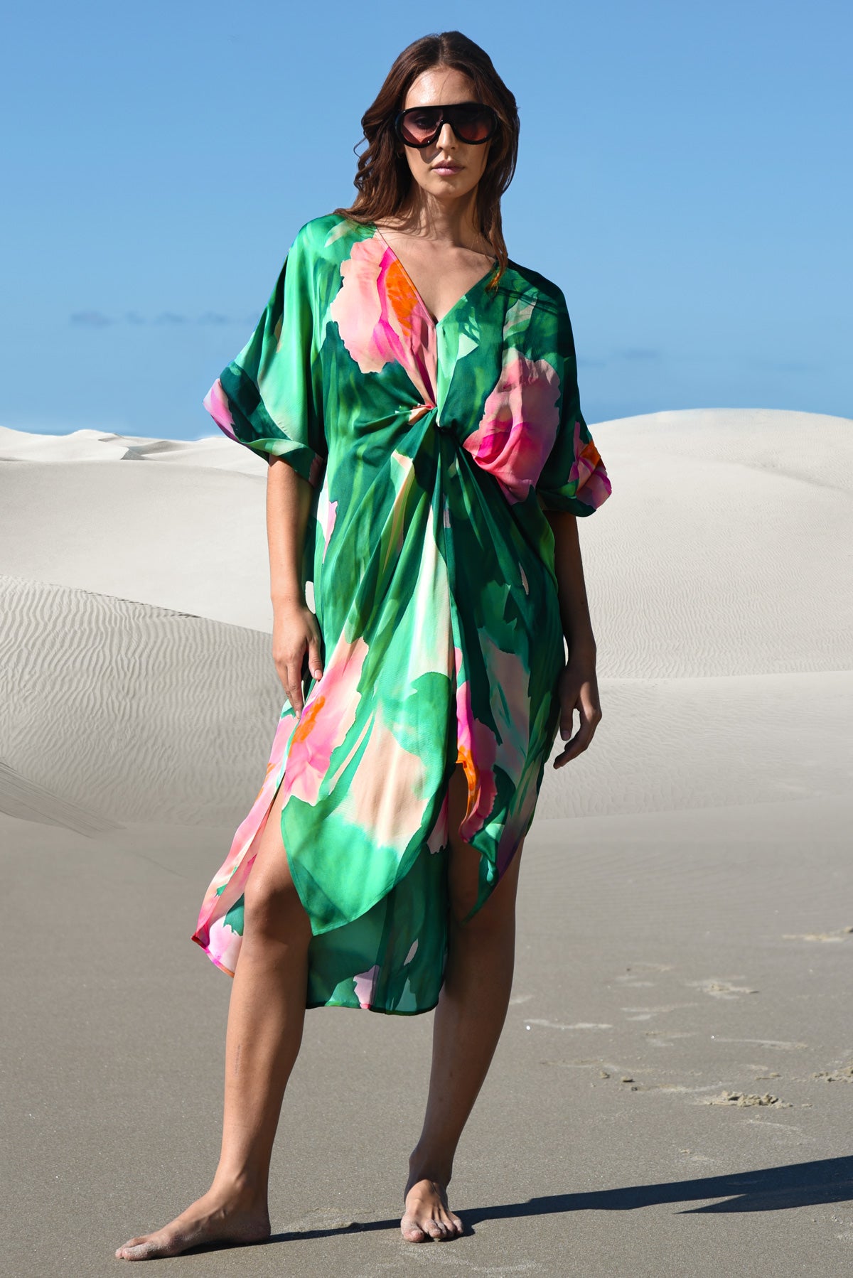 Cooper by Trelise Cooper - Do The Twist Dress - Green Floral