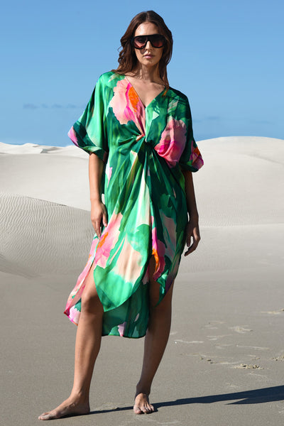 Cooper by Trelise Cooper - Do The Twist Dress - Green Floral