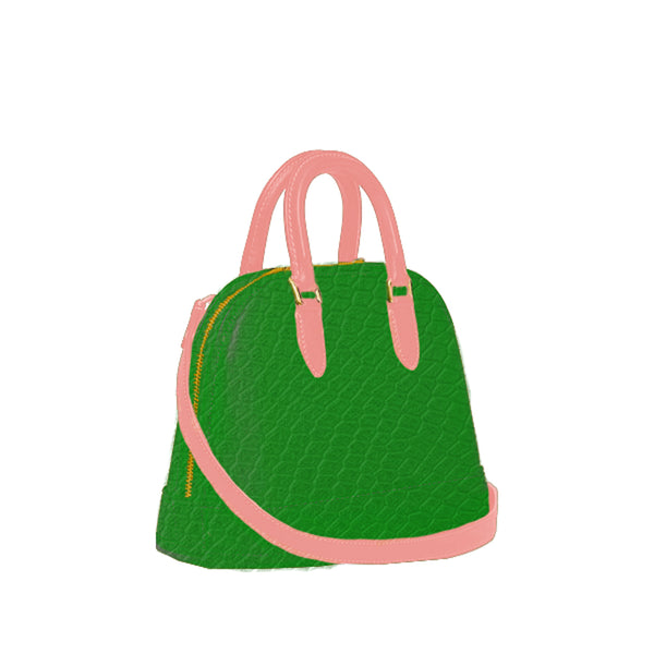 Coop - Hold My Handbag Bag - Green & Peach
