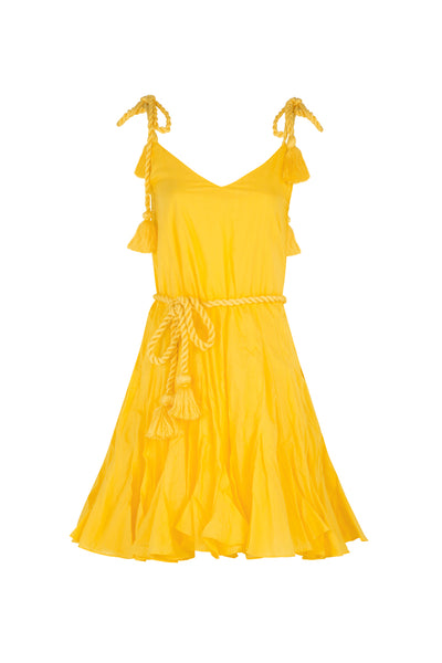SALE - Coop - Tassel Free Dress - Yellow