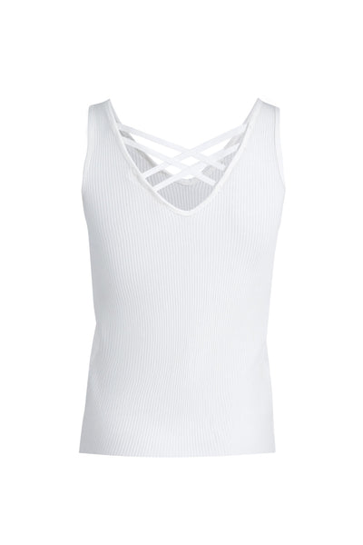 Coop - Glisten Up Tank - White