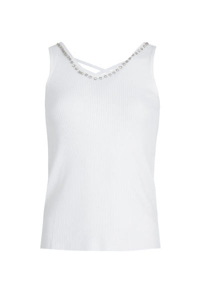 Coop - Glisten Up Tank - White