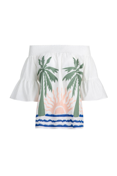 Coop - Sun Kissed Dreams Top - White