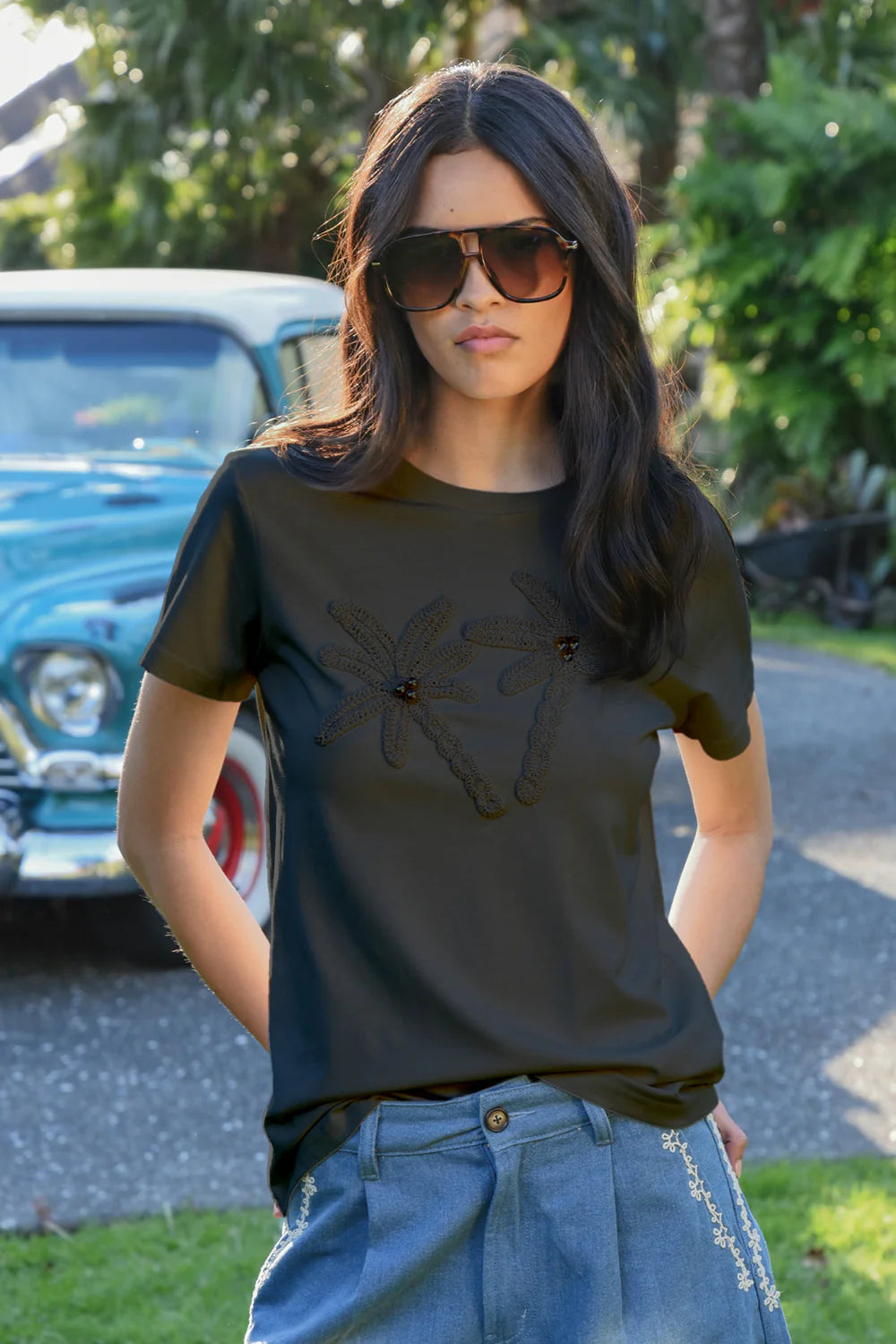 Coop - Calm Your Palm T-shirt - Black