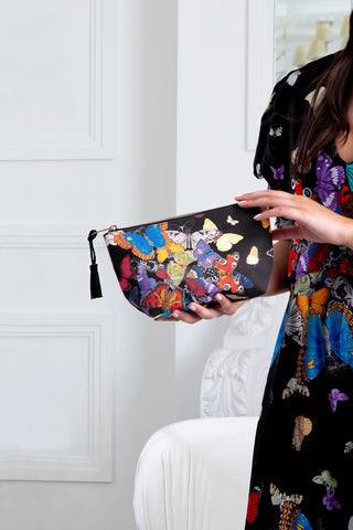 Curate - Kiss + Makeup Bag - Butterflies