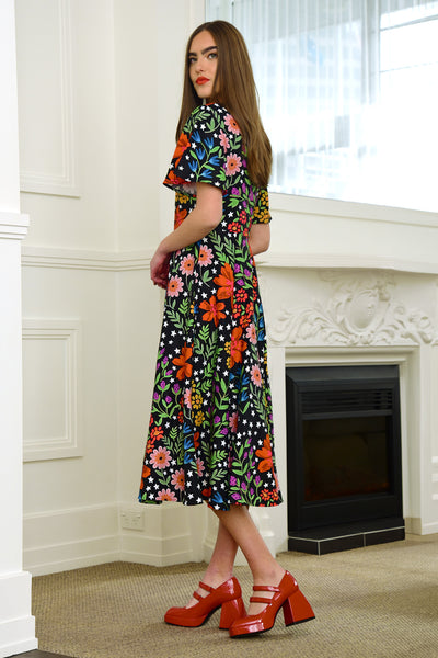 Curate - Swirl Story Dress - Flowers