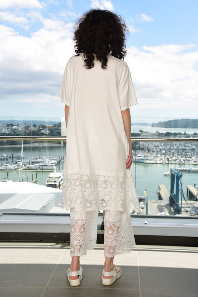 Curate - Tell It Straight Pant - White FINAL SALE