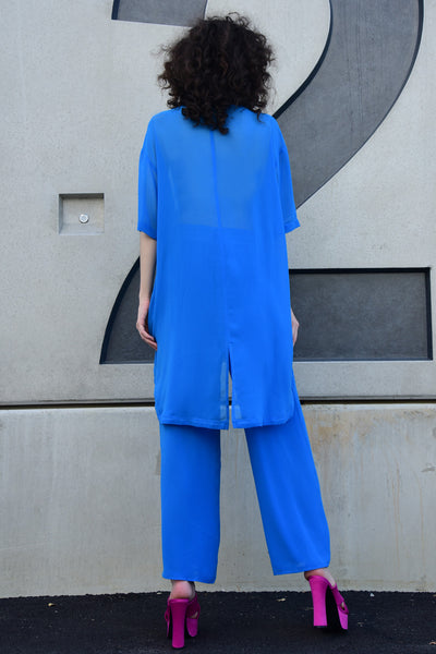 Curate - The Great Drape Pant - Blue
