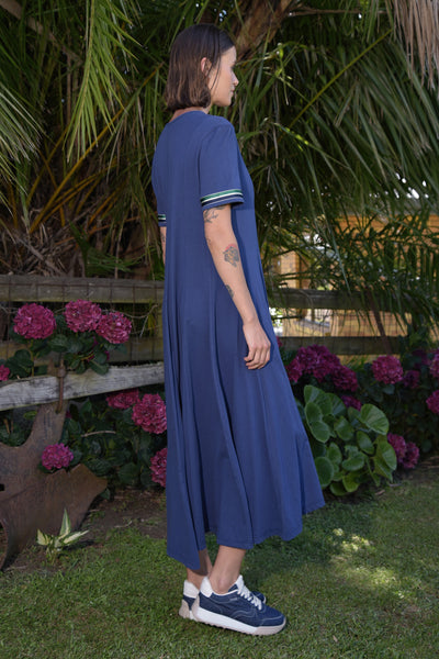 Curate - Dare to Flare Dress - Navy