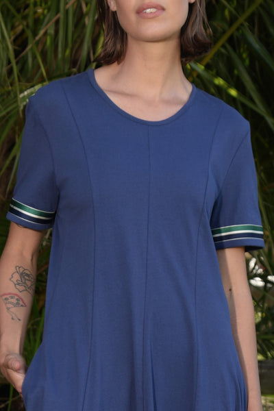 Curate - Dare to Flare Dress - Navy