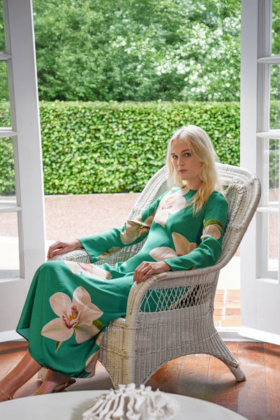 Curate - Charge It To My Room Dress - Green Orchid