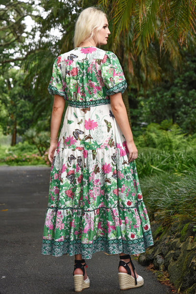 Curate - Things I Love Dress - Floral Border 