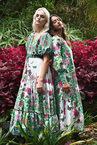 Curate - Things I Love Dress - Floral Border 